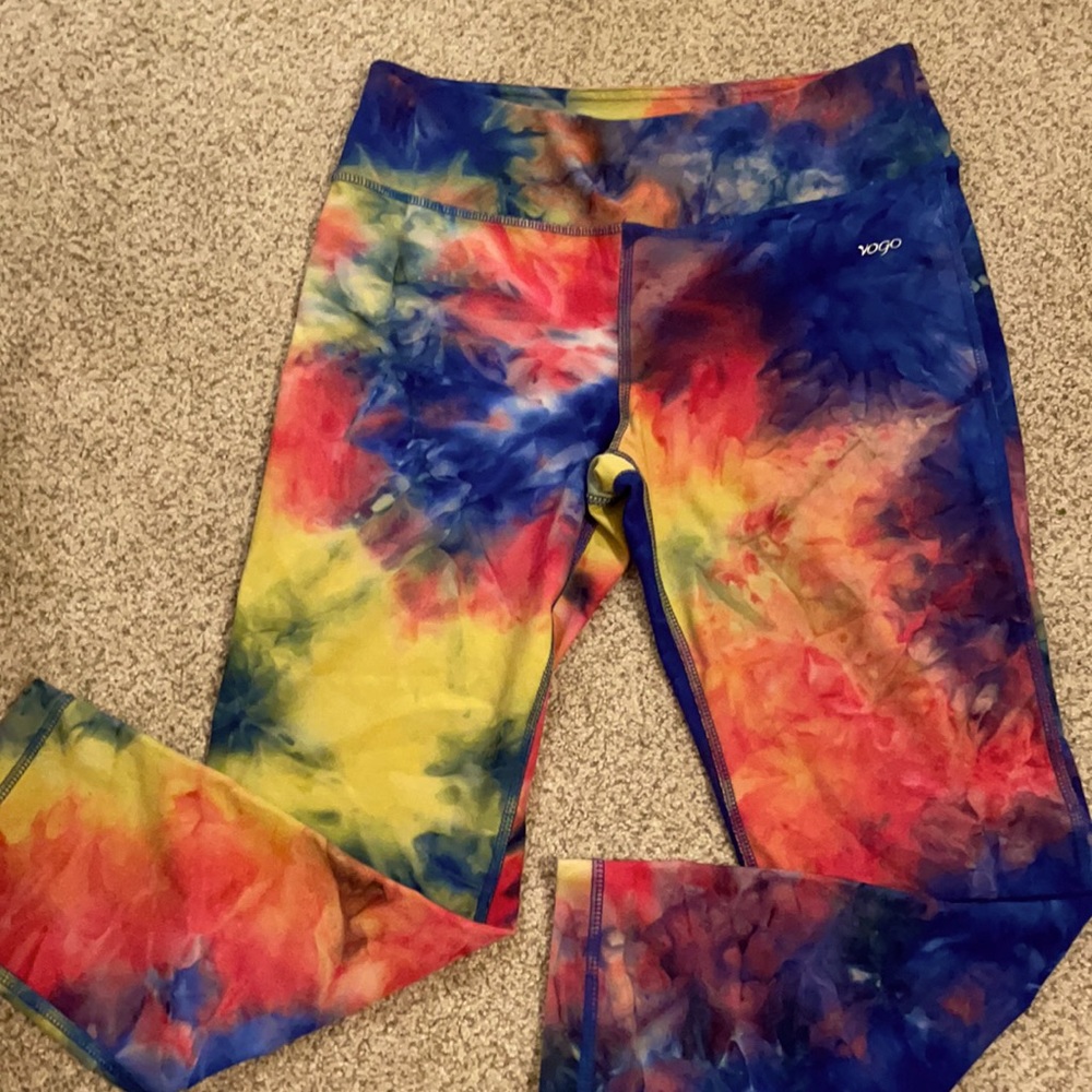 Tie dye Cropped leggings